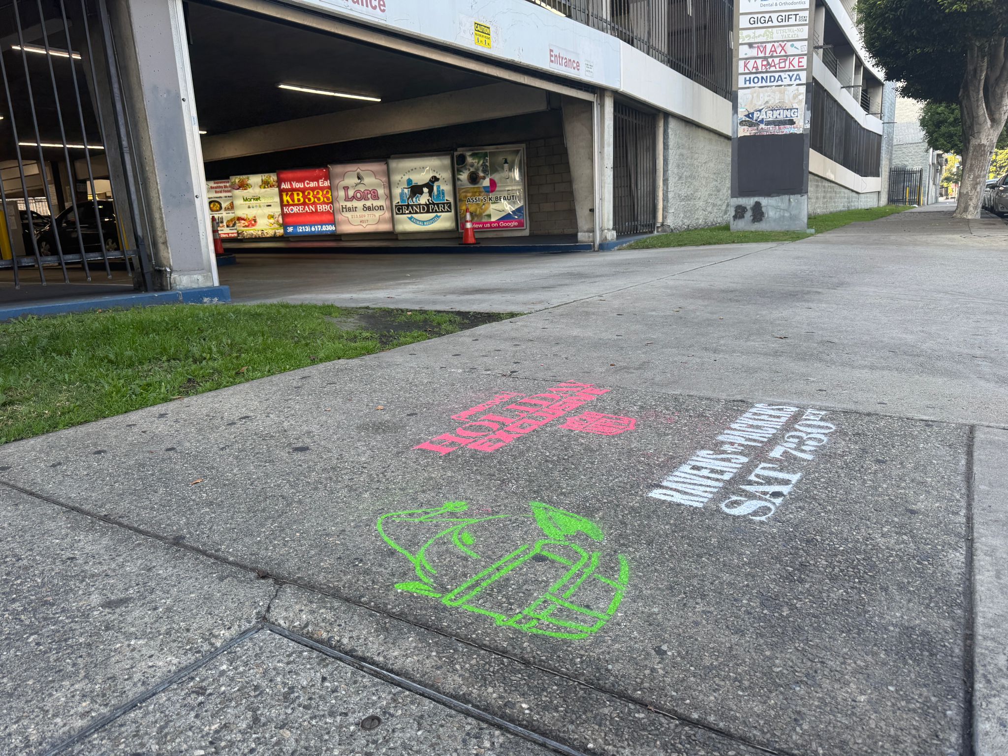 Stencil 18.2 Little Tokyo Market Place